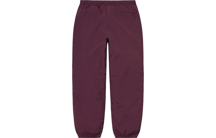 Штаны Supreme Reflective Zip Track Pant (черные) — фото 5