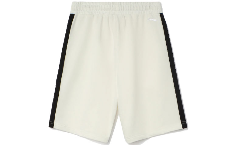 Li Ning Sports Fashion Collection Sports Shorts Men’s Ivory Moderate