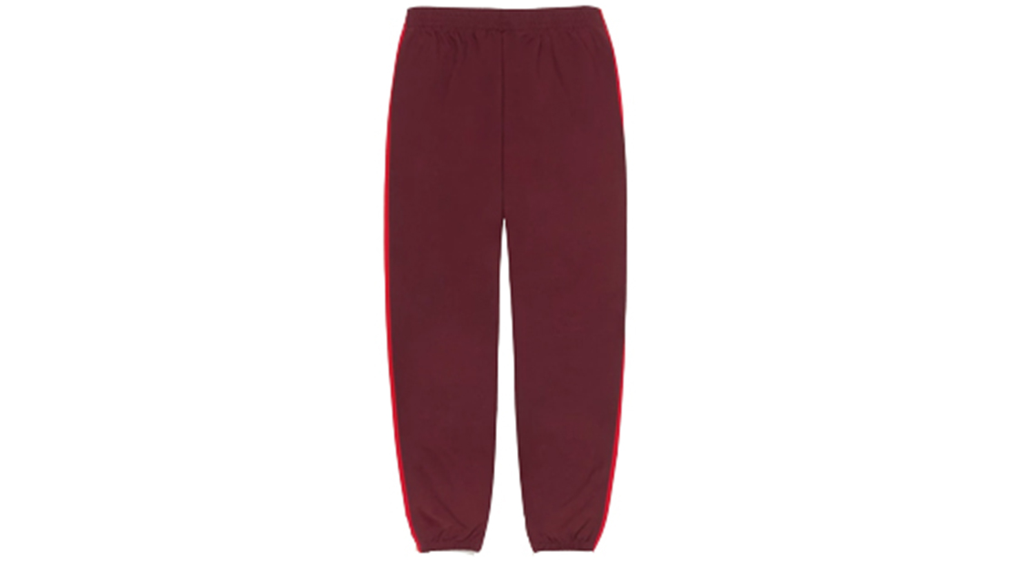 Мужские штаны adidas Originals Yeezy Calabasas Track Pants (бордовый) — фото 2