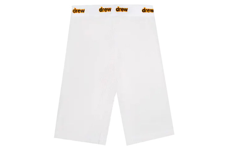 Drew house Letter Logo Series Sports Shorts Unisex White Moderate