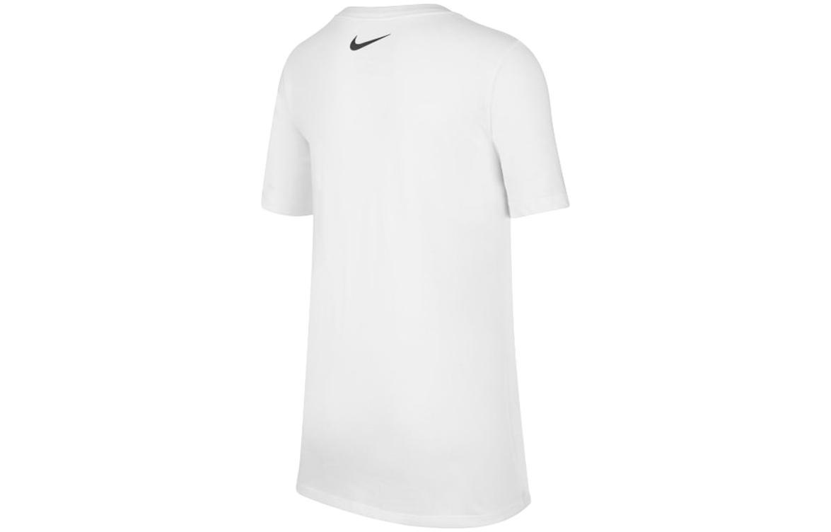 Мужская футболка Nike DRI-FIT (белая) — фото 2