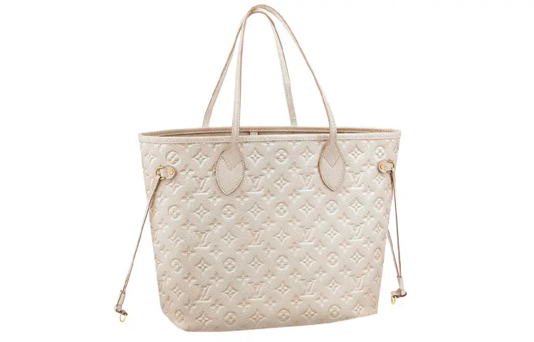 LOUIS VUITTON Neverfull Mm Pale Beige