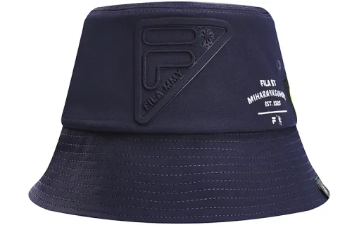 FILA Cotton Bucket Hats Unisex Sunset Blue