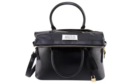 Maison Margiela Leather Handbag Women's Black