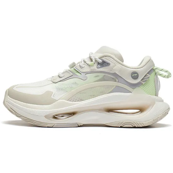 LiNing Exceed Infinity Casual Shoes Women's Low-Top Pearl White/Ecru
