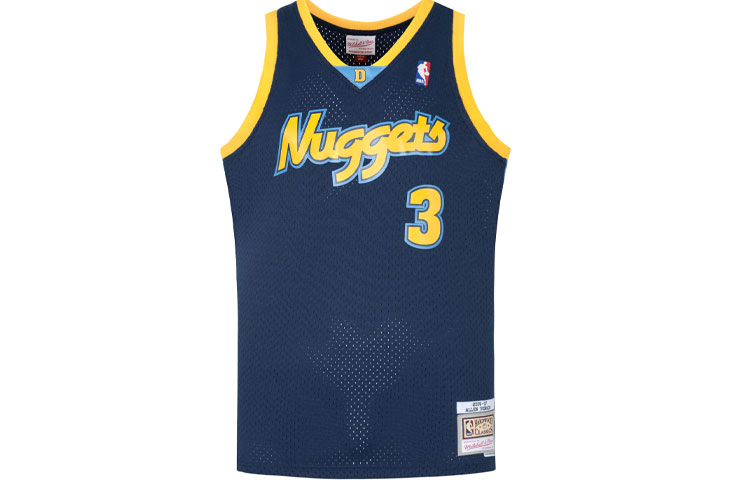 Mitchell Ness 2006/07 Hardwood Classics Denver Nuggets Allen Iverson ‘Astros ‘ Swingman Jersey