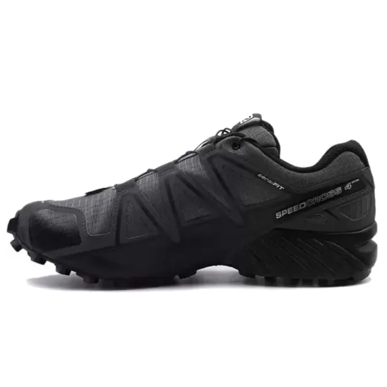 SALOMON Cross Running Shoes Men Low-top Black