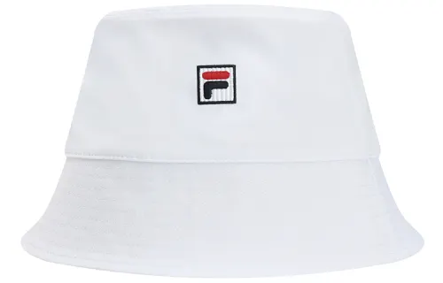 FILA Polyester Bucket Hats Unisex Standard White