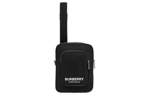 Burberry Kieran Crossbody Bag Black/White