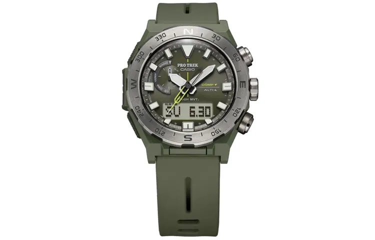 CASIO Men PRO TREK Green Watch