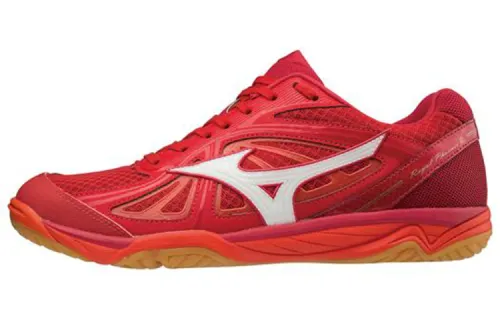 Mizuno Wave Rider 25 Wide Slip Resistant Abrasion Resistant Low top Volleyball Shoes Unisex Red
