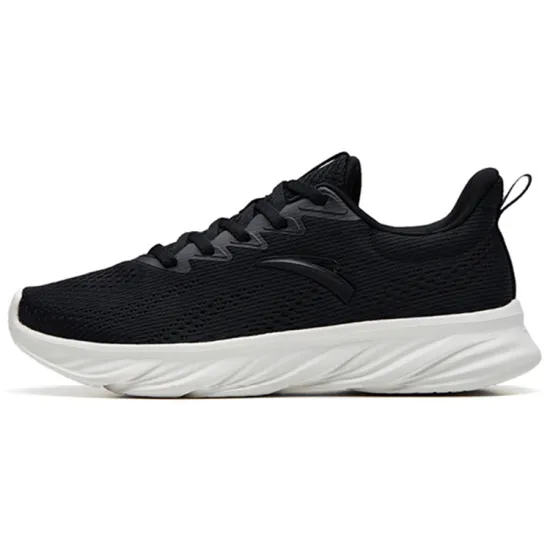 ANTA Running Shoes Women's Low-Top Black/Carbon Gray