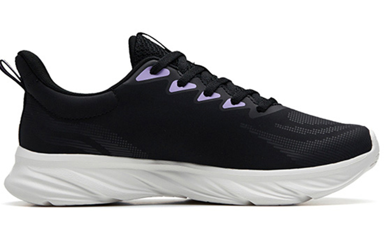 ANTA Running Collection Running Shoes Women’s Low Top Carbon Gray/Lotus Purple