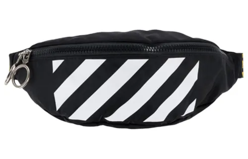 OFF WHITE Polyamide Fanny Pack Regular Men's Black