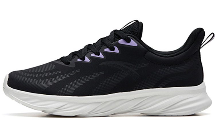 ANTA Running Collection Running Shoes Women’s Low Top Carbon Gray/Lotus Purple