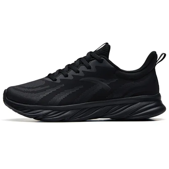 ANTA Running Collection Running Shoes Women's Low-Top Black/Carbon Gray