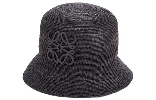 LOEWE Cow Leather Bucket Hats Unisex