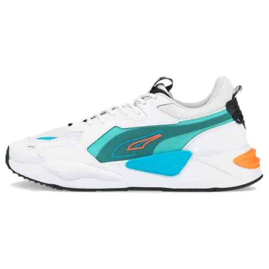 PUMA RS-X Lifestyle Shoes Unisex Low-top White/Royal Blue
