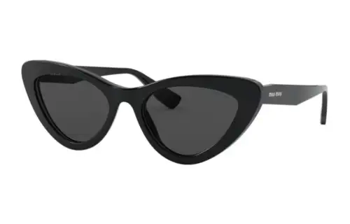 shiny-effect cat-eye sunglasses