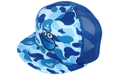 A BATHING APE Baseball Caps Unisex Blue