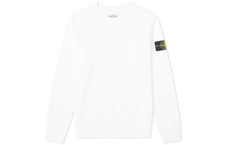 STONE ISLAND Garment Dyed Crew Sweat