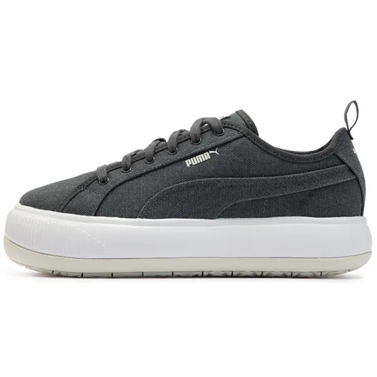 Puma Women's Suede Mayu Canvas 'Ebony'