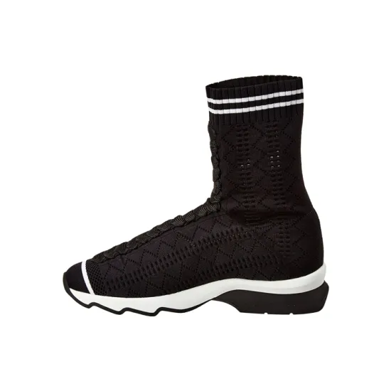 FENDI Casual Shoes Women's High-Top Black