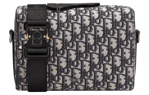 DIOR Lingot Cow Leather Messenger Bag, Shoulder Bag, Crossbody Bag Men's