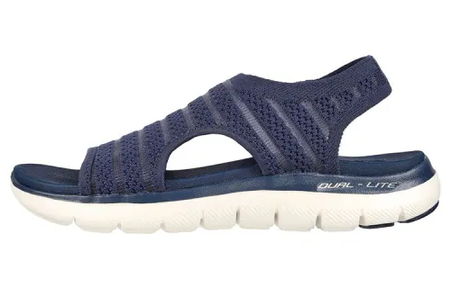 Skechers Flex Appeal 2.0 Beach Sandals Women's Navy