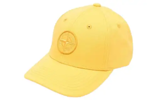STONE ISLAND Compass Logo Embroidered Baseball Cap