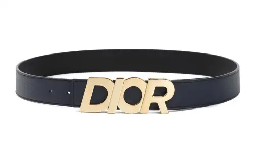 DIOR DIOR' Buckle Belt Leather