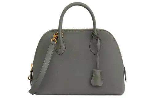 HERMES Bolide Crossbody Handbag Medium Women's 0L Grismeyer Rain Cloud Gray