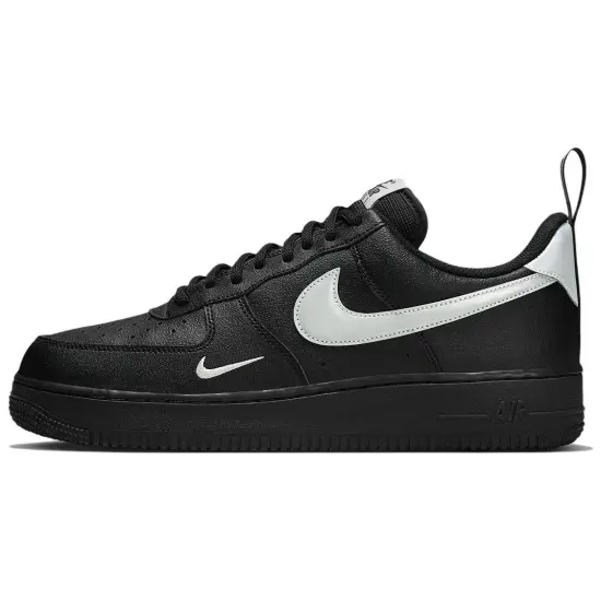 Nike Air Force 1 Low '07 LV8 Black Metallic Silver