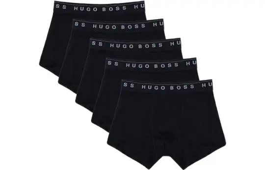 HUGO BOSS SS22 Boxer Briefs Men's 5 Pack Black