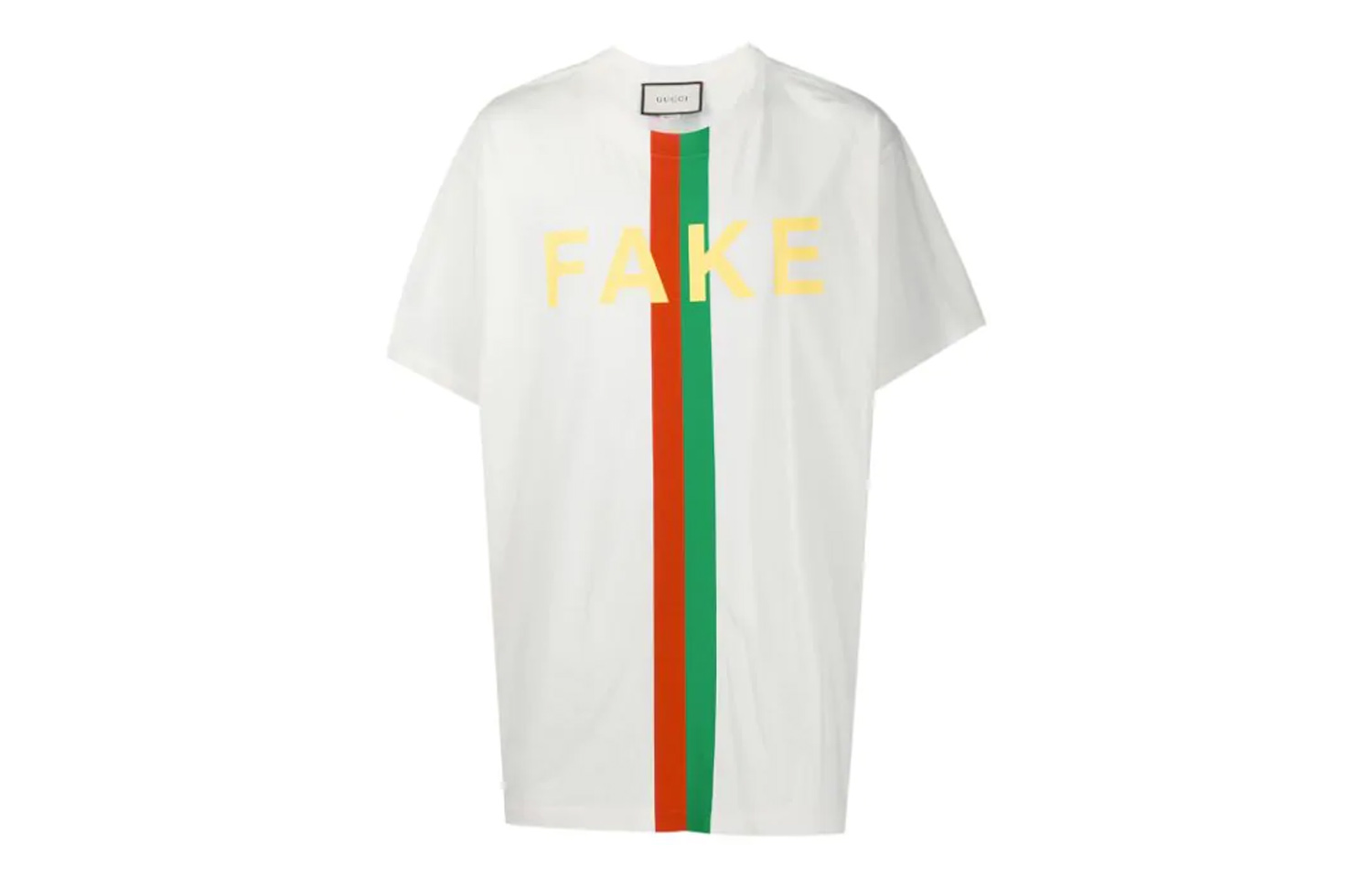 Мужская футболка Gucci (белая) — фото 3