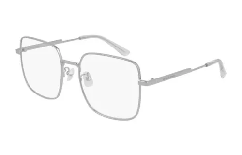 Bottega Veneta Prescription Glasses Women's Silver Gray