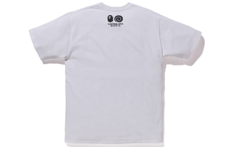 Футболка A BATHING APE Bape x NARUTO Baby Milo Tee (белая) — фото 4