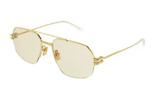 Bottega Veneta Aviator Frame Sunglasses