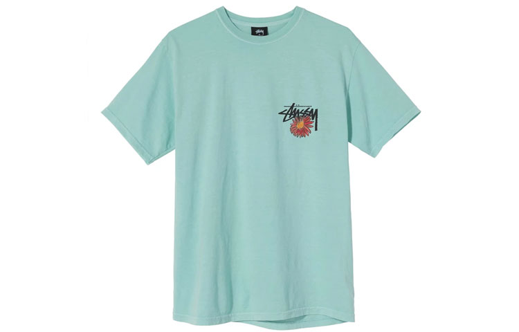 Футболка Stussy Smoke Skull Logo (черная) — фото 9