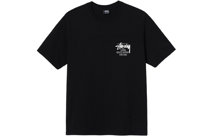 Футболка Stussy (черная) — фото 11