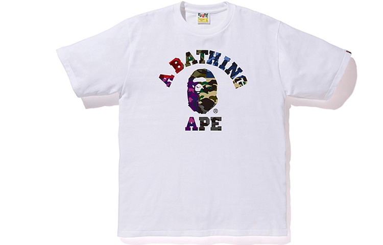 BAPE Mix Camo College Tee t