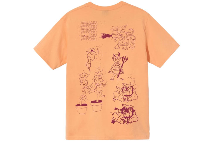 Футболка Stussy Bad Dream Tee (белая) — фото 8