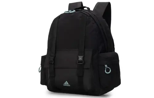 Adidas Polyester Handbag Backpack Regular Unisex Black