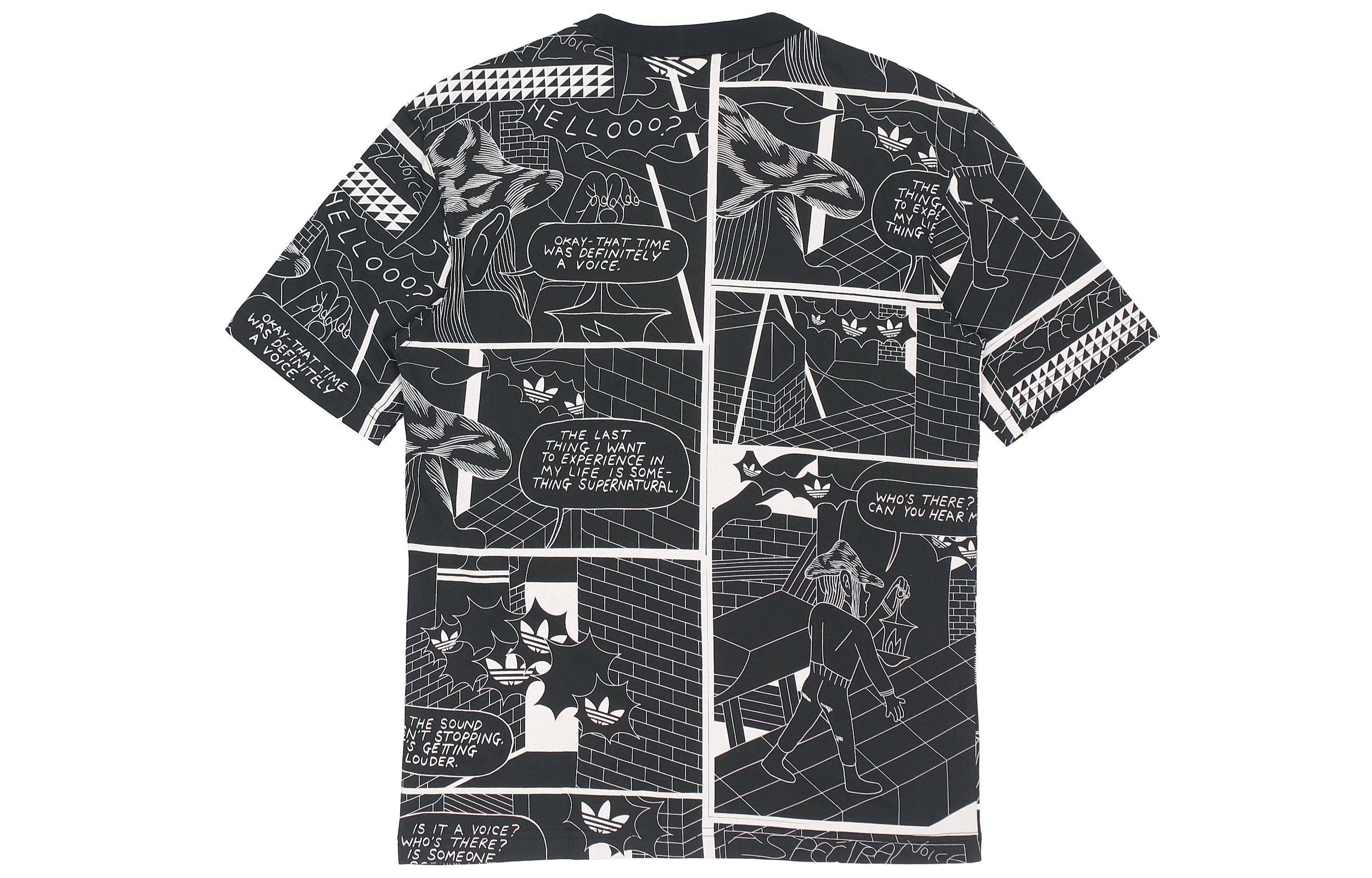 Мужская футболка adidas originals Graphic Tee (черная) — фото 2