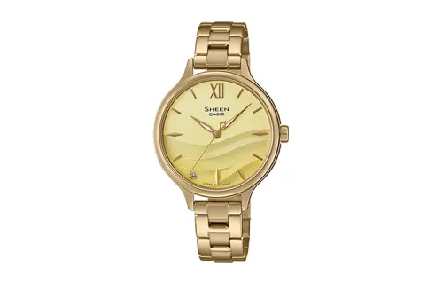 CASIO Women's SHEEN Gold Watch