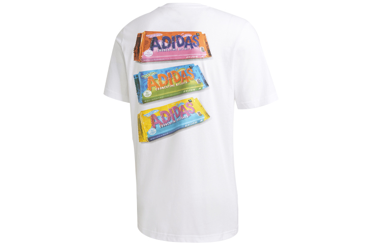 Мужская футболка adidas Snack Photo Tee (белая) — фото 2