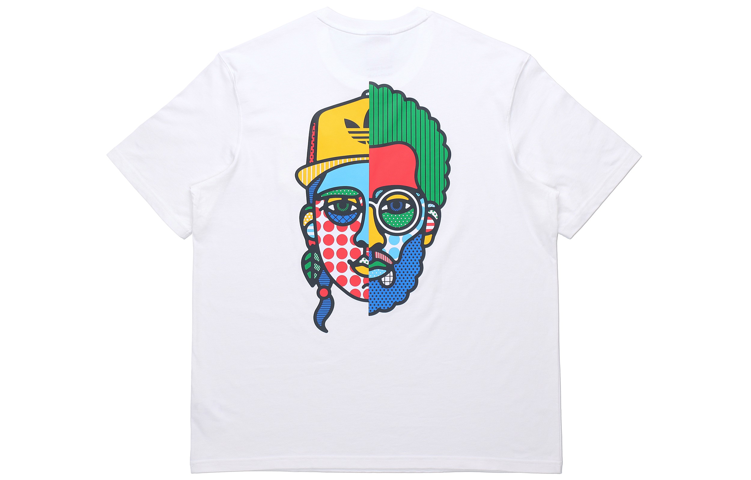 Мужская футболка adidas Artist Tee Ss (белая) — фото 2