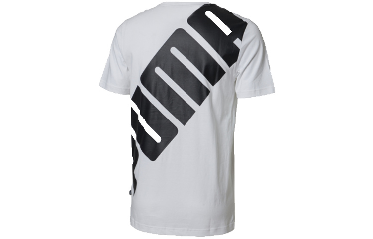 Мужская футболка PUMA PumaT Big Logo (белая) — фото 2