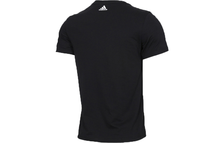 Мужская футболка adidas T (черная) — фото 2