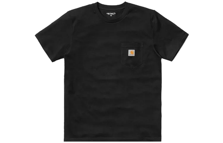 Carhartt WIP T Shirts Unisex Crew Neck Moderate Straight Fit